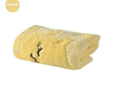 Bamboo Fiber Kitten Hand Towels