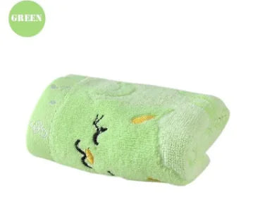 Bamboo Fiber Kitten Hand Towels